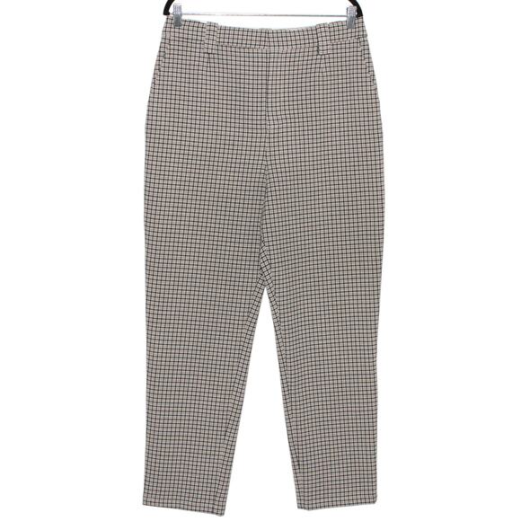 L'Academie The Olivette Pant in Taupe Plaid Size XL - Picture 7 of 12